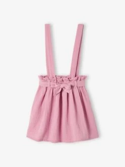 Ensemble Fille T-shirt à Volants Et Jupe à Bretelles En Gaze De Coton Lilas - Vertbaudet 8 Ensemble Fille T-shirt à Volants Et Jupe à Bretelles En Gaze De Coton Lilas - Vertbaudet -Petite Modeuse ensemble fille t shirt a volants et jupe a bretelles en gaze de coton 2