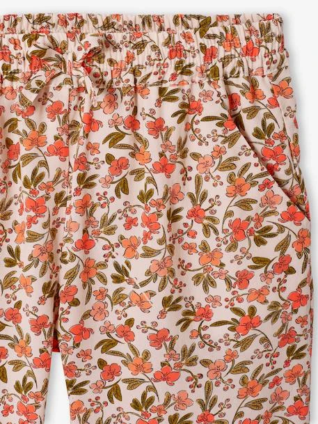 Ensemble T-shirt Noué Et Pantalon Fluide Imprimé Fille Vert émeraude - Vertbaudet 6 Ensemble T-shirt Noué Et Pantalon Fluide Imprimé Fille Vert émeraude - Vertbaudet – Image 6