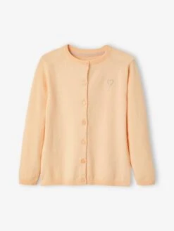 Gilet Basics Personnalisable Fille Encre - Vertbaudet