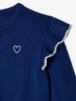 Gilet Court à Volants Fille Rose - Vertbaudet -Petite Modeuse gilet court a volants fille 2