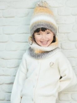 Gilet Forme Loose Patch Fleur Irisé Fille Parme - Vertbaudet