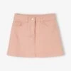 Jupe Basics Fille Rose Poudré - Vertbaudet