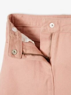 Jupe Basics Fille Rose Poudré - Vertbaudet -Petite Modeuse jupe basics fille 3