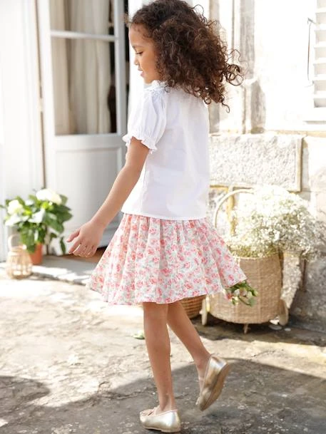 Petite Modeuse -Petite Modeuse jupe de ceremonie a fleurs fille 6