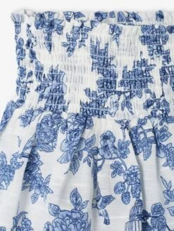 Jupe De Cérémonie Smockée Fille écru - Vertbaudet -Petite Modeuse jupe de ceremonie smockee fille 3