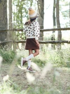 Jupe Effet Portefeuille En Velours Côtelé Fille Marron - Vertbaudet 11 Jupe Effet Portefeuille En Velours Côtelé Fille Marron - Vertbaudet -Petite Modeuse jupe effet portefeuille en velours cotele fille 5