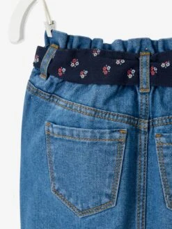 Jupe En Jean Taille "paperbag" Fille Stone - Vertbaudet 9 Jupe En Jean Taille "paperbag" Fille Stone - Vertbaudet -Petite Modeuse jupe en jean taille paperbag fille 4