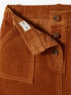 Jupe En Velours Côtelé Fille Camel - Vertbaudet 10 Jupe En Velours Côtelé Fille Camel - Vertbaudet -Petite Modeuse jupe en velours cotele fille 4