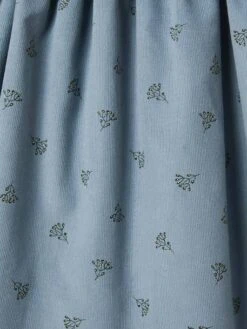 Jupe évasée En Velours Fille CYRILLUS Imprimé "fleur Des Landes" (bl - Cyrillus -Petite Modeuse jupe evasee en velours fille cyrillus 2