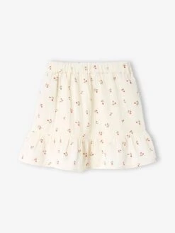 Jupe Imprimée En Gaze De Coton Fille Coquille D'oeuf Imprimé - Vertbaudet -Petite Modeuse jupe imprimee en gaze de coton fille 3