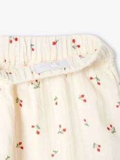 Jupe Imprimée En Gaze De Coton Fille Coquille D'oeuf Imprimé - Vertbaudet -Petite Modeuse jupe imprimee en gaze de coton fille 4