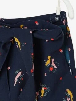 Jupe Imprimée Fille Rouge Imprimé - Vertbaudet -Petite Modeuse jupe imprimee fille 2