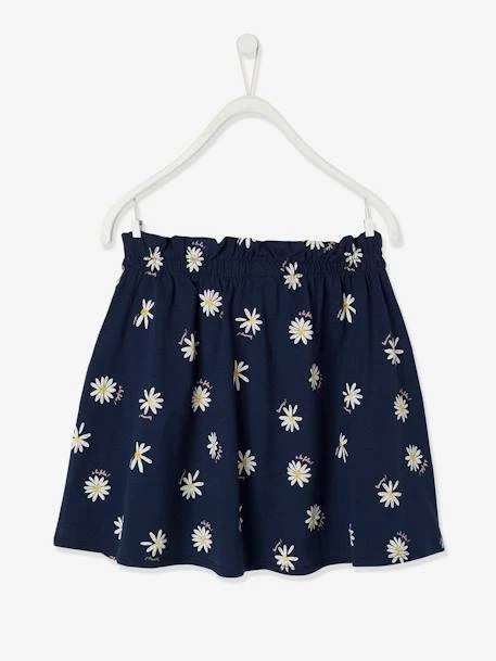 Jupe Tournante Imprimée Basics Fille Rose Poudré - Vertbaudet 2 Jupe Tournante Imprimée Basics Fille Rose Poudré - Vertbaudet – Image 2