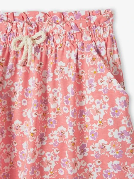 Jupe Tournante Imprimée Basics Fille Rose Poudré - Vertbaudet 6 Jupe Tournante Imprimée Basics Fille Rose Poudré - Vertbaudet – Image 6