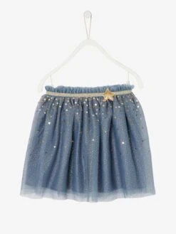 Jupon De Fête En Tulle Parsemé De Sequins Et Paillettes Vieux Rose - Vertbaudet