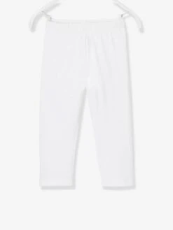 Legging Basics Fille Mi-mollets Marine Grise - Vertbaudet