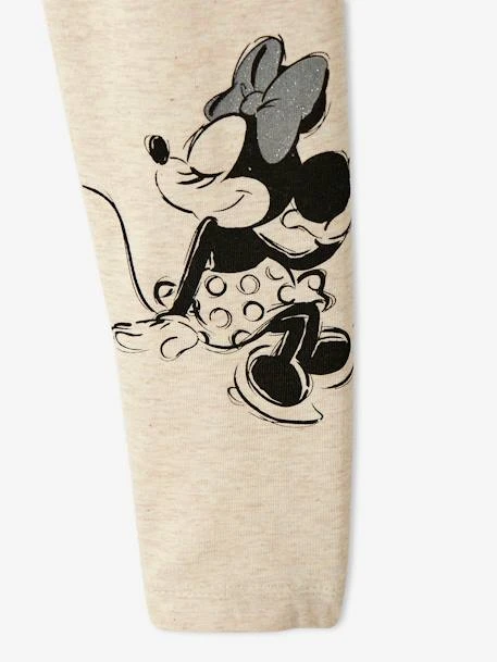 Legging Fille Disney® Minnie Beige Chiné - Minnie 4 Legging Fille Disney® Minnie Beige Chiné - Minnie – Image 4