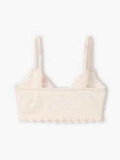 Lot De 2 Brassières Coeurs Fille Lilas - Vertbaudet -Petite Modeuse lot de 2 brassieres coeurs fille 3