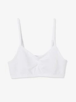 Lot De 2 Brassières Fille En Microfibre Rose Clair Uni - Vertbaudet -Petite Modeuse lot de 2 brassieres fille en microfibre 2