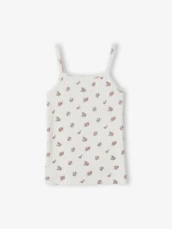 Lot De 2 Débardeurs Imprimés Fille En Maille Côtelée écru - Vertbaudet 7 Lot De 2 Débardeurs Imprimés Fille En Maille Côtelée écru - Vertbaudet -Petite Modeuse lot de 2 debardeurs imprimes fille en maille cotelee 3