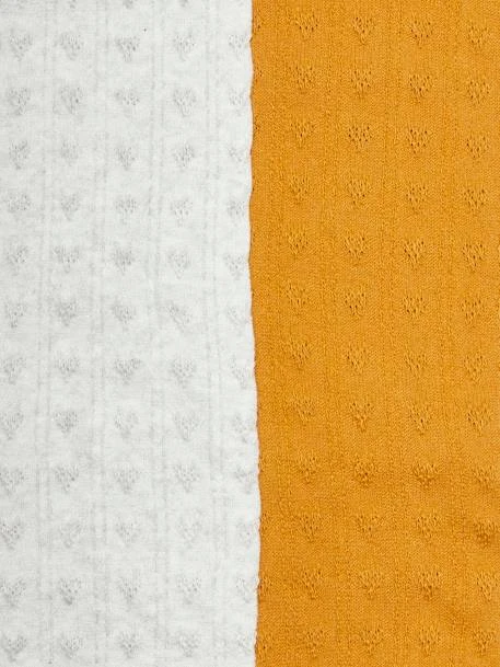 Lot De 2 Paires De Collants En Maille Ajourée Coeurs Fille Lot Jaune - Vertbaudet 2 Lot De 2 Paires De Collants En Maille Ajourée Coeurs Fille Lot Jaune - Vertbaudet – Image 2