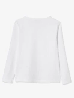 Lot De 2 T-shirts Fille Disney® Minnie Blanc Clair Uni Avec Decor - Minnie -Petite Modeuse lot de 2 t shirts fille disney minnie 3