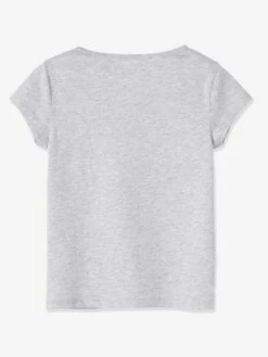 Lot De 2 Tee-shirts Fille Manches Courtes "chat" Ivoire Imprimé - Vertbaudet -Petite Modeuse lot de 2 tee shirts fille manches courtes chat 3