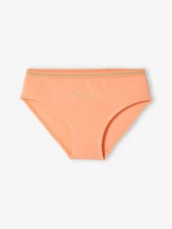 Lot De 3 Culottes à Fleurs Fille Lot Rose Et Beige - Vertbaudet -Petite Modeuse lot de 3 culottes a fleurs fille 2