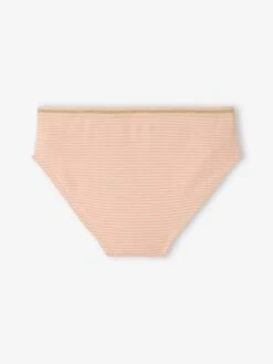 Lot De 3 Culottes à Fleurs Fille Lot Rose Et Beige - Vertbaudet -Petite Modeuse lot de 3 culottes a fleurs fille 4