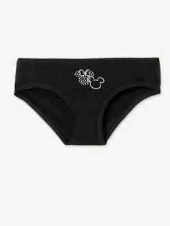 Lot De 3 Culottes Disney Minnie® Gris/blanc Aop - Minnie -Petite Modeuse lot de 3 culottes disney minnie 3