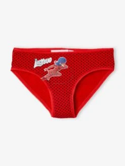 Lot De 3 Culottes Fille Miraculous® Rouge / Gris Chiné / Rose - Miraculous -Petite Modeuse lot de 3 culottes fille miraculous 3