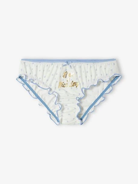 Lot De 3 Culottes Volantées Fille Lot Ivoire - Vertbaudet 4 Lot De 3 Culottes Volantées Fille Lot Ivoire - Vertbaudet – Image 4