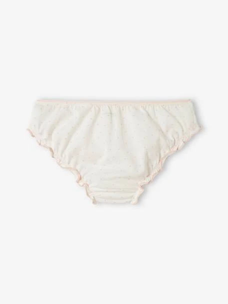 Lot De 3 Culottes Volantées Fille Lot Ivoire - Vertbaudet 5 Lot De 3 Culottes Volantées Fille Lot Ivoire - Vertbaudet – Image 5