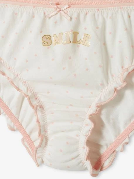 Lot De 3 Culottes Volantées Fille Lot Ivoire - Vertbaudet 6 Lot De 3 Culottes Volantées Fille Lot Ivoire - Vertbaudet – Image 6