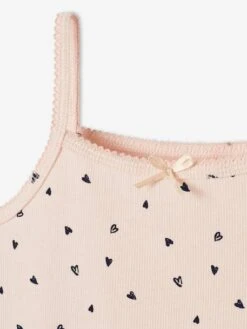 Lot De 3 Débardeurs Imprimés Fille Lot Rose - Vertbaudet -Petite Modeuse lot de 3 debardeurs imprimes fille 5