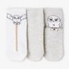 Lot De 3 Paires De Mi-chaussettes Fille Harry Potter® Gris Clair Chine - Harry Potter