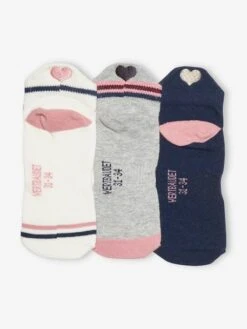 Lot De 3 Paires De Mi-chaussettes Sport Fille Lot Ivoire - Vertbaudet 5 Lot De 3 Paires De Mi-chaussettes Sport Fille Lot Ivoire - Vertbaudet -Petite Modeuse lot de 3 paires de mi chaussettes sport fille 2