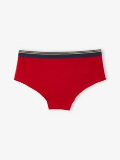 Lot De 3 Shorties Noël Fille Rouge - Vertbaudet -Petite Modeuse lot de 3 shorties noel fille 2