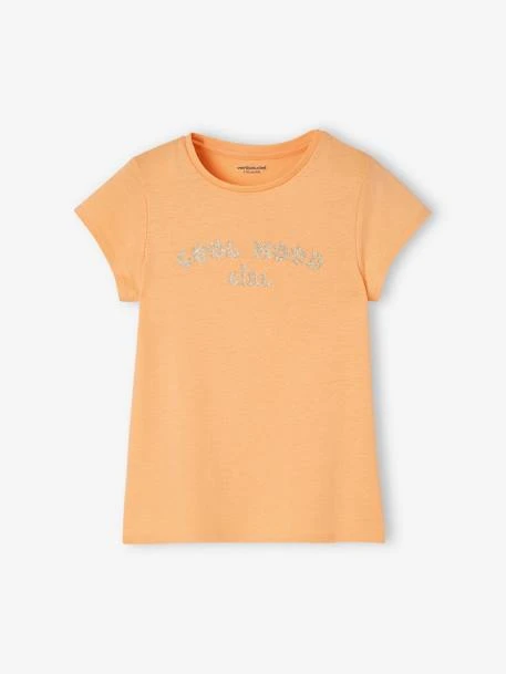 Lot De 3 T-shirts Basics Détails Irisés Fille Lot Sauge - Vertbaudet 3 Lot De 3 T-shirts Basics Détails Irisés Fille Lot Sauge - Vertbaudet – Image 3