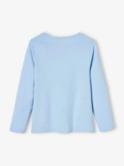 Lot De 3 T-shirts Basics Fille Manches Longues Lot Blanc - Vertbaudet -Petite Modeuse lot de 3 t shirts basics fille manches longues 4