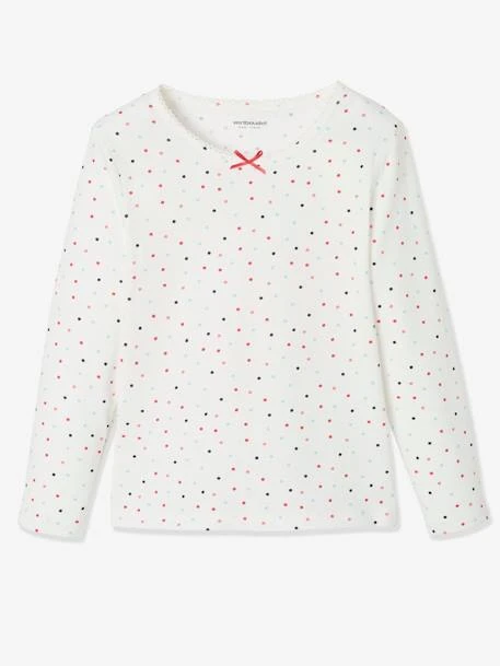 Lot De 3 T-shirts Fille Manches Longues Dream BASICS Lot Ivoire - Vertbaudet 3 Lot De 3 T-shirts Fille Manches Longues Dream BASICS Lot Ivoire - Vertbaudet – Image 3