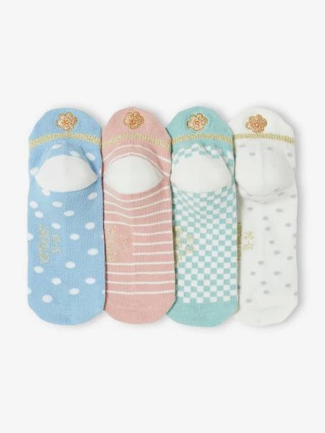 Lot De 4 Paires De Soquettes écru - Vertbaudet 2 Lot De 4 Paires De Soquettes écru - Vertbaudet – Image 2