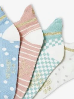 Lot De 4 Paires De Soquettes écru - Vertbaudet 5 Lot De 4 Paires De Soquettes écru - Vertbaudet -Petite Modeuse lot de 4 paires de soquettes 2