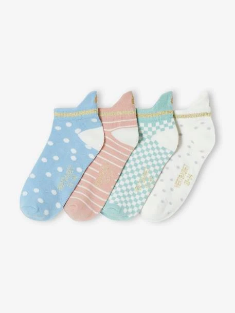 Lot De 4 Paires De Soquettes écru - Vertbaudet 1 Lot De 4 Paires De Soquettes écru - Vertbaudet