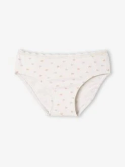 Lot De 5 Culottes "coeurs" Fille Lilas - Vertbaudet -Petite Modeuse lot de 5 culottes coeurs fille 2