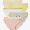 Lot De 5 Culottes Fille Eau De Rose Rayé - Vertbaudet
