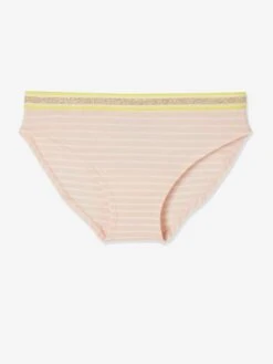 Lot De 5 Culottes Fille Eau De Rose Rayé - Vertbaudet -Petite Modeuse lot de 5 culottes fille 5