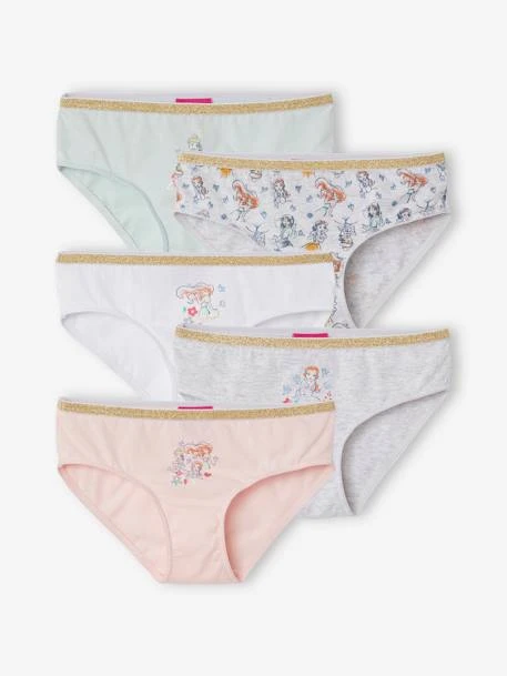 Lot De 5 Culottes Fille Disney® Princesses Lot Bleu / Rose / Gris / Blanc - Disney 1 Lot De 5 Culottes Fille Disney® Princesses Lot Bleu / Rose / Gris / Blanc - Disney