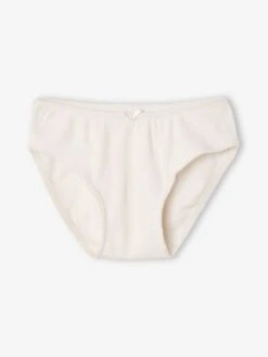 Lot De 5 Culottes Fille En Maille Côtelée Lot Rose - Vertbaudet -Petite Modeuse lot de 5 culottes fille en maille cotelee 2