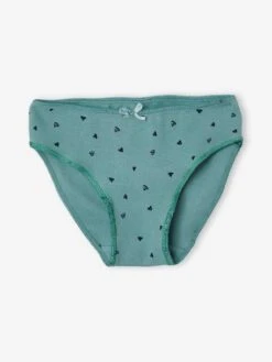 Lot De 5 Culottes Fille En Maille Côtelée Lot Rose - Vertbaudet -Petite Modeuse lot de 5 culottes fille en maille cotelee 4